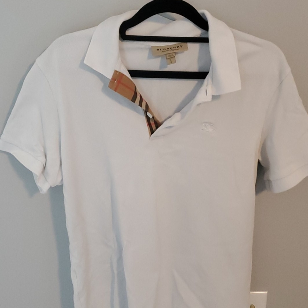 Burberry men's polo size large